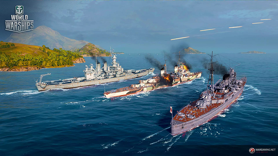 скриншот World of Warships - клиентская морская онлайн игра