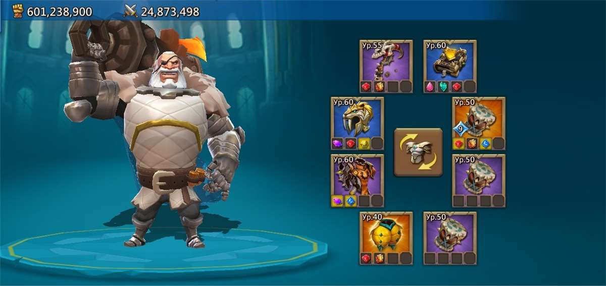 продажа аккаунта к игре Lords Mobile