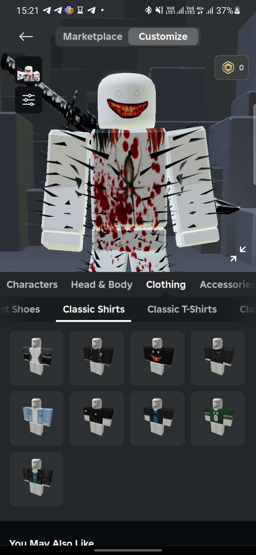 продажа аккаунта к игре Roblox