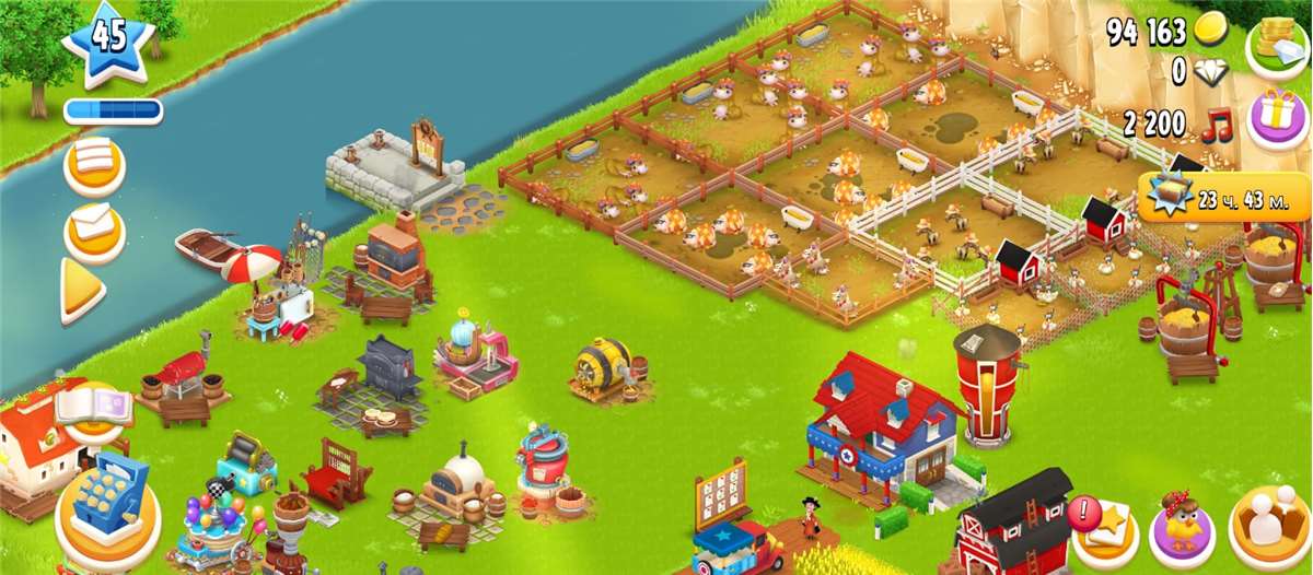 продажа аккаунта к игре Hay Day