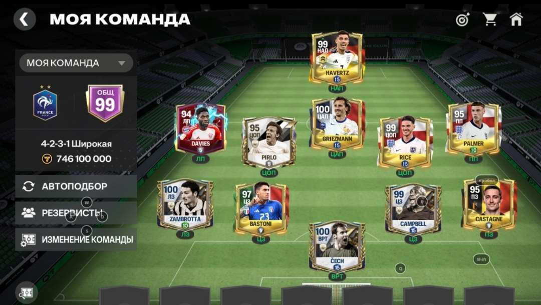 продажа аккаунта к игре Fifa mobile