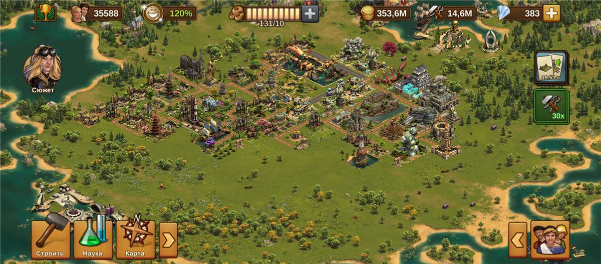 продажа аккаунта к игре Forge of Empires