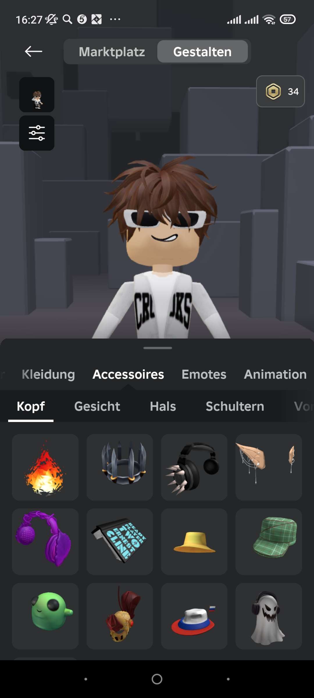 продажа аккаунта к игре Roblox