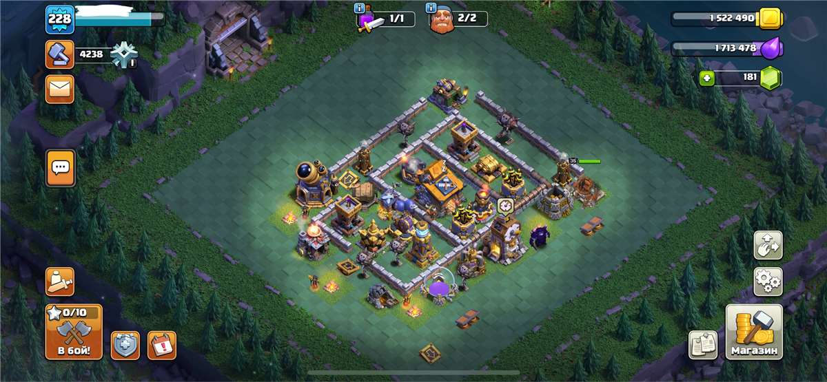 продажа аккаунта к игре Clash of Clans