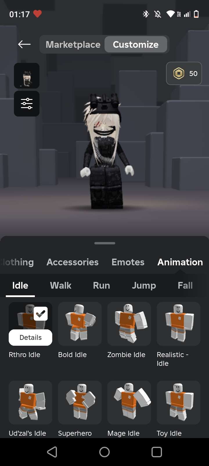 продажа аккаунта к игре Roblox