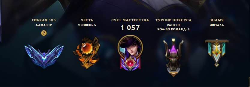 продажа аккаунта к игре League of Legends