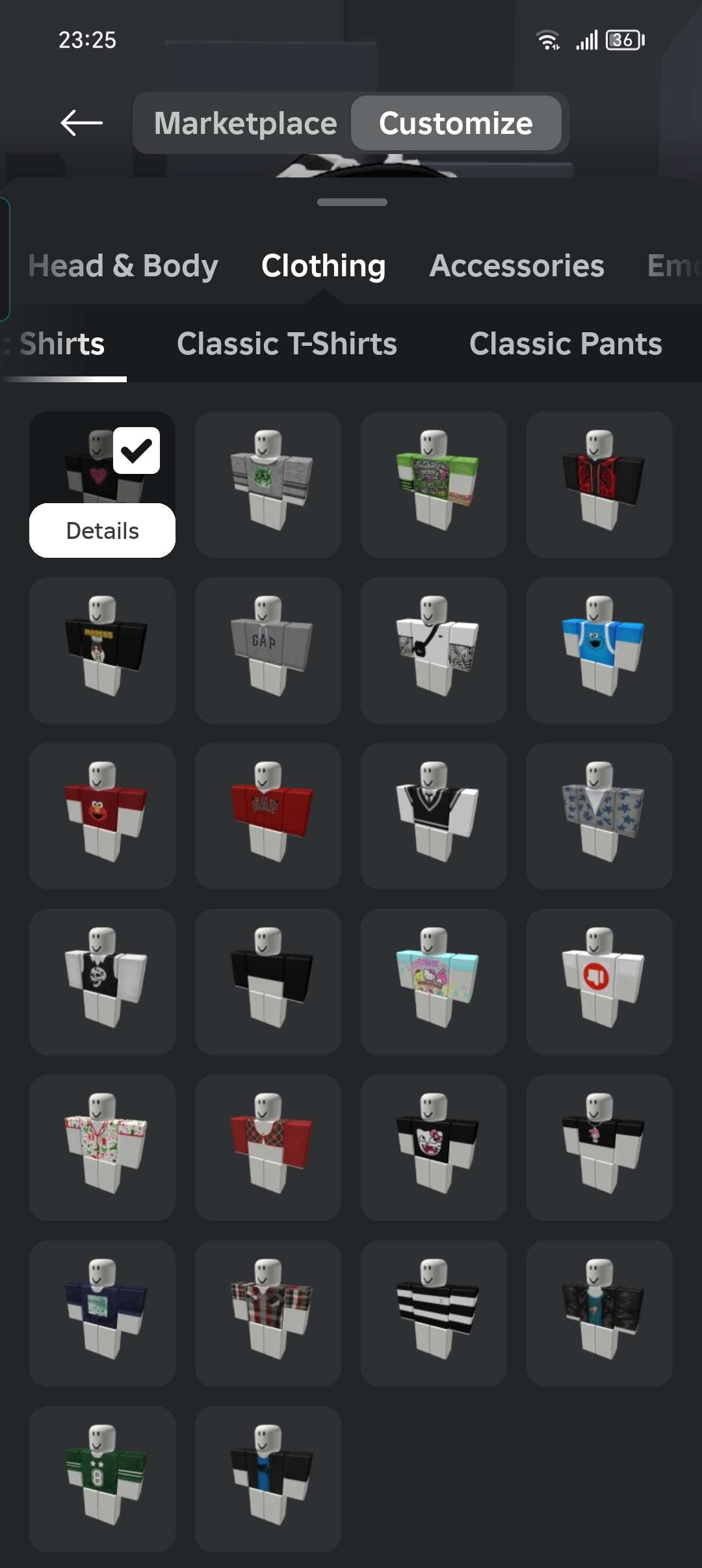 продажа аккаунта к игре Roblox