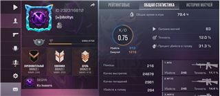 купить аккаунт Standoff 2