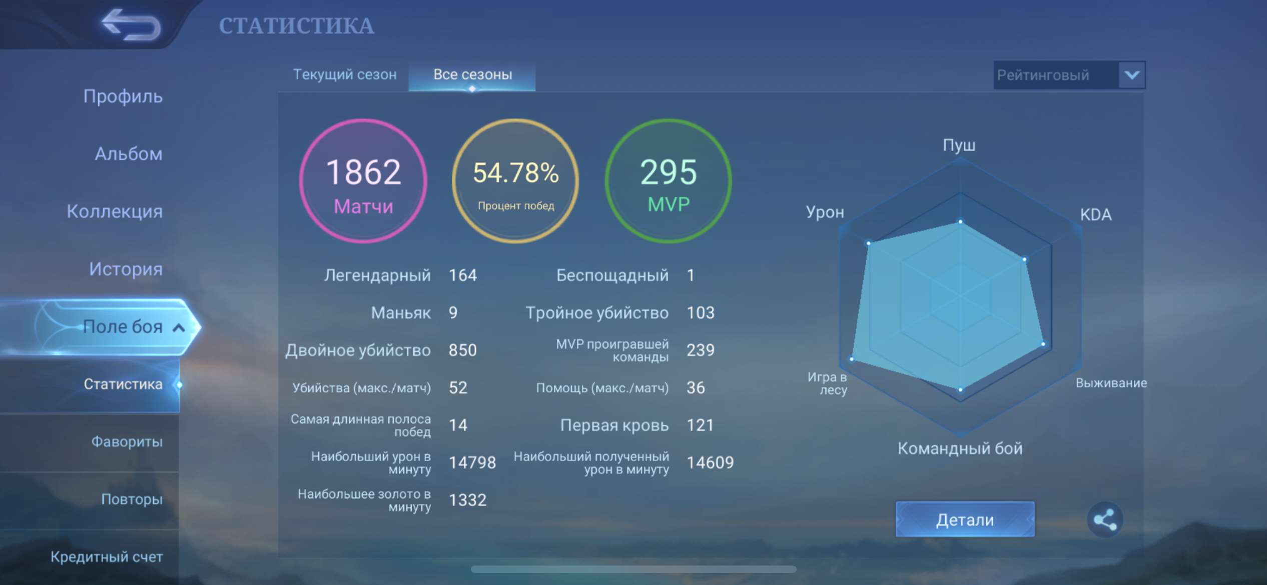 Скриншоты к игре Mobile Legends продажа аккаунта к игре Mobile Legends