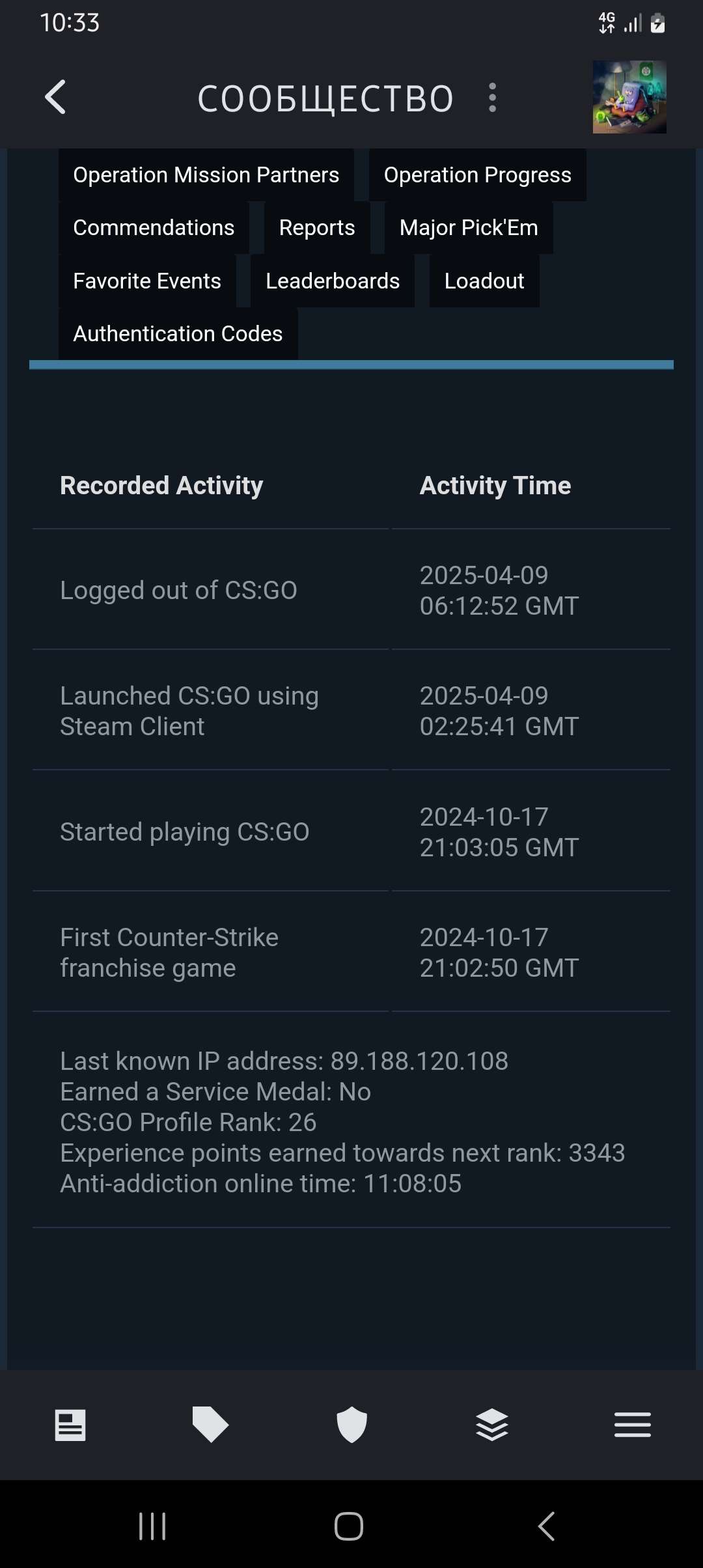 Скриншоты к игре CS GO & CS2 продажа аккаунта к игре CS GO & CS2