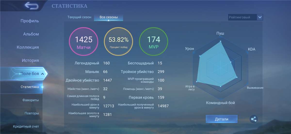 Скриншоты к игре Mobile Legends продажа аккаунта к игре Mobile Legends