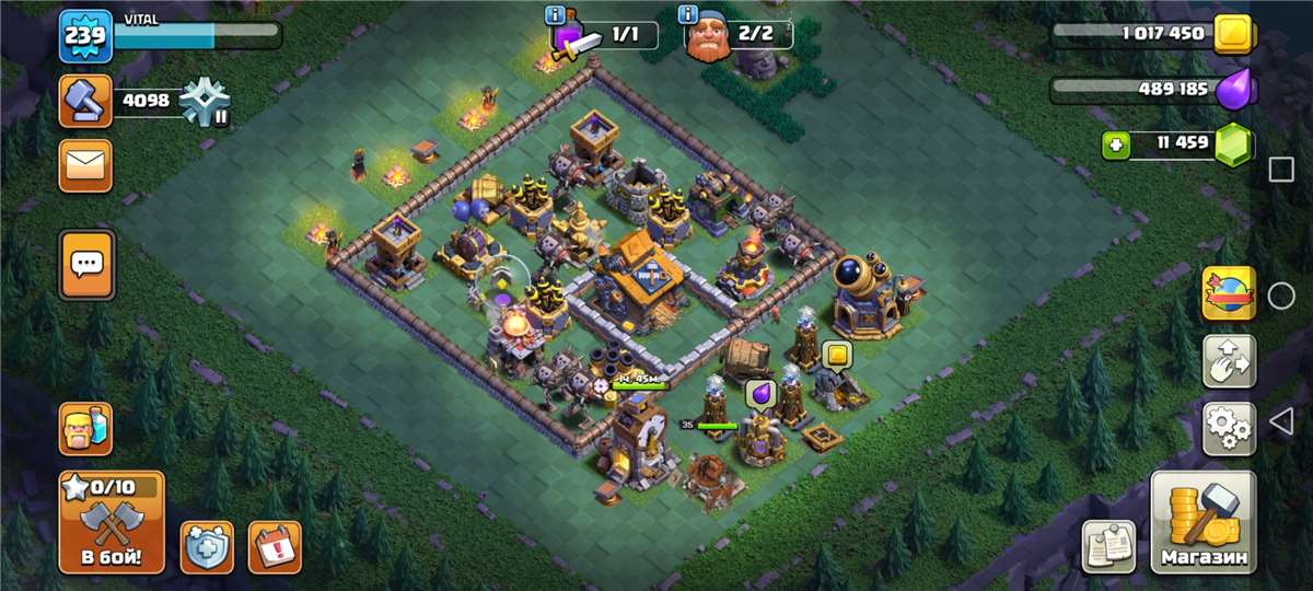 Скриншоты к игре Clash of Clans продажа аккаунта к игре Clash of Clans