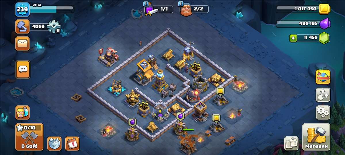 Скриншоты к игре Clash of Clans продажа аккаунта к игре Clash of Clans
