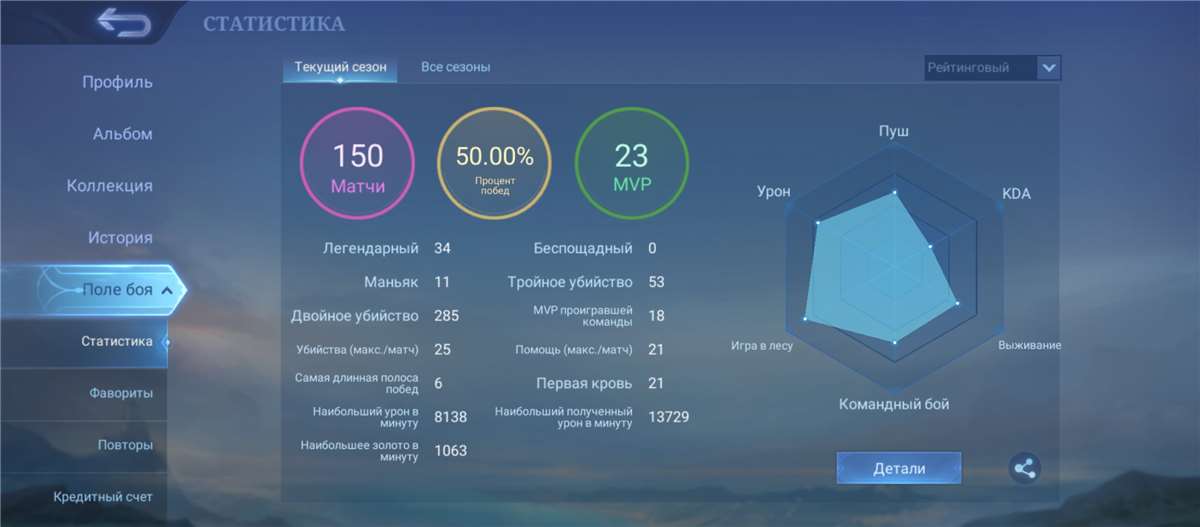 Скриншоты к игре Mobile Legends продажа аккаунта к игре Mobile Legends