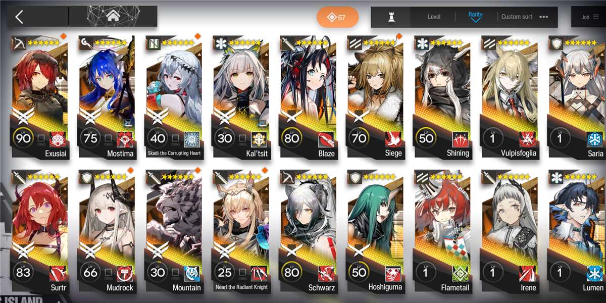 Скриншоты к игре Arknights продажа аккаунта к игре Arknights
