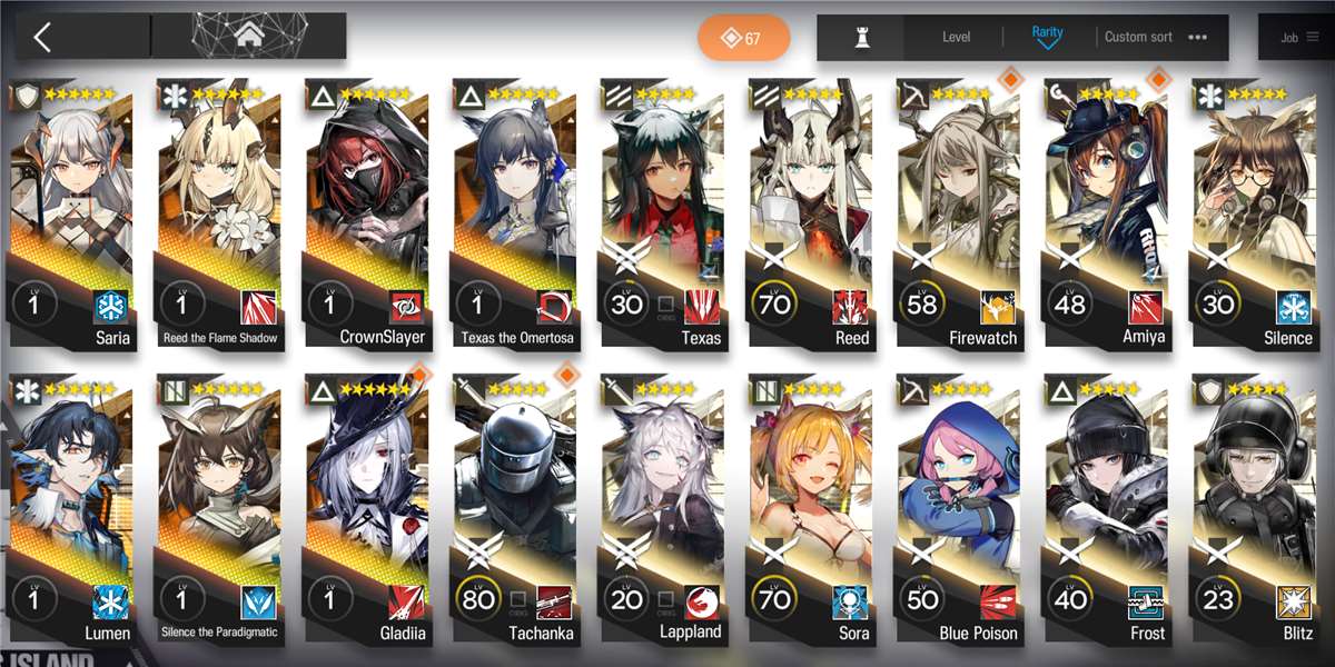 Скриншоты к игре Arknights продажа аккаунта к игре Arknights