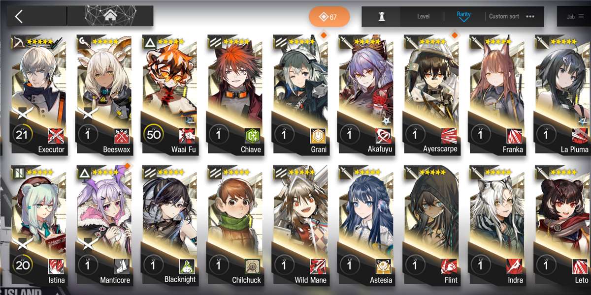 Скриншоты к игре Arknights продажа аккаунта к игре Arknights