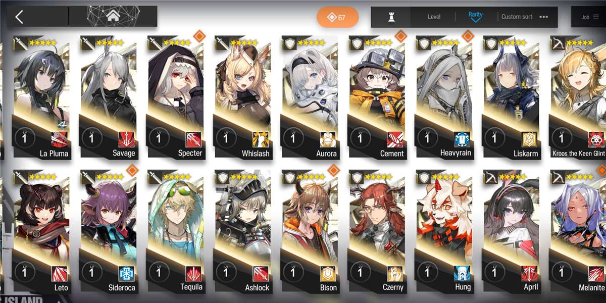 Скриншоты к игре Arknights продажа аккаунта к игре Arknights