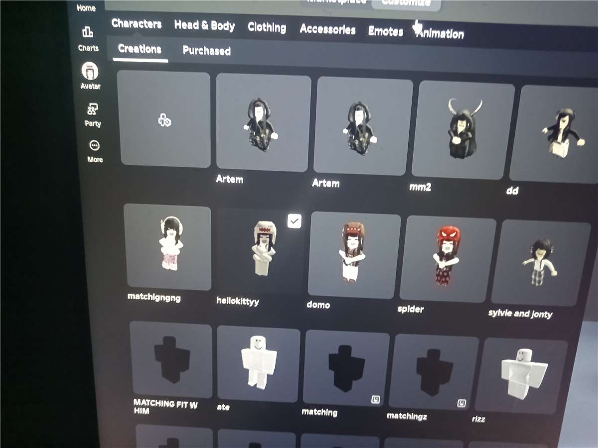 Скриншоты к игре Roblox продажа аккаунта к игре Roblox