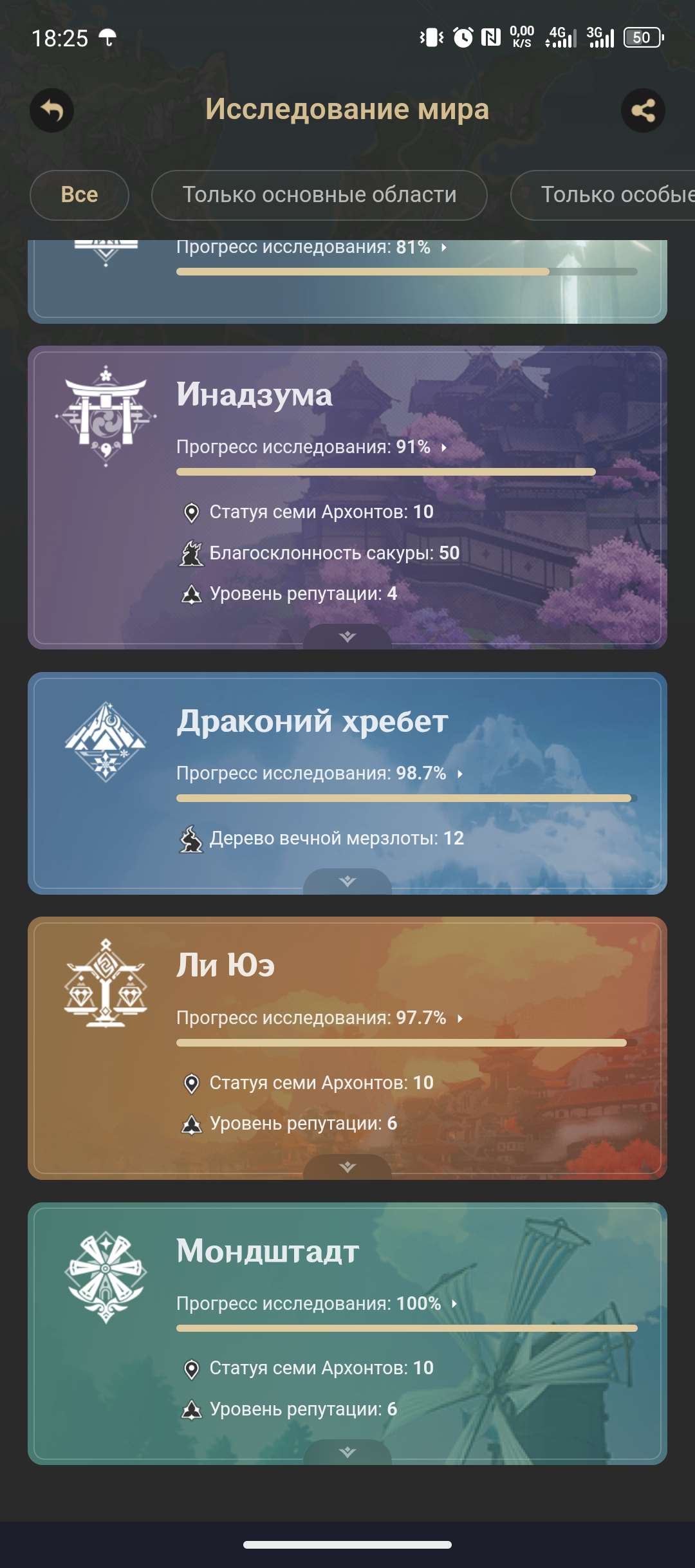 Скриншоты к игре Genshin Impact продажа аккаунта к игре Genshin Impact