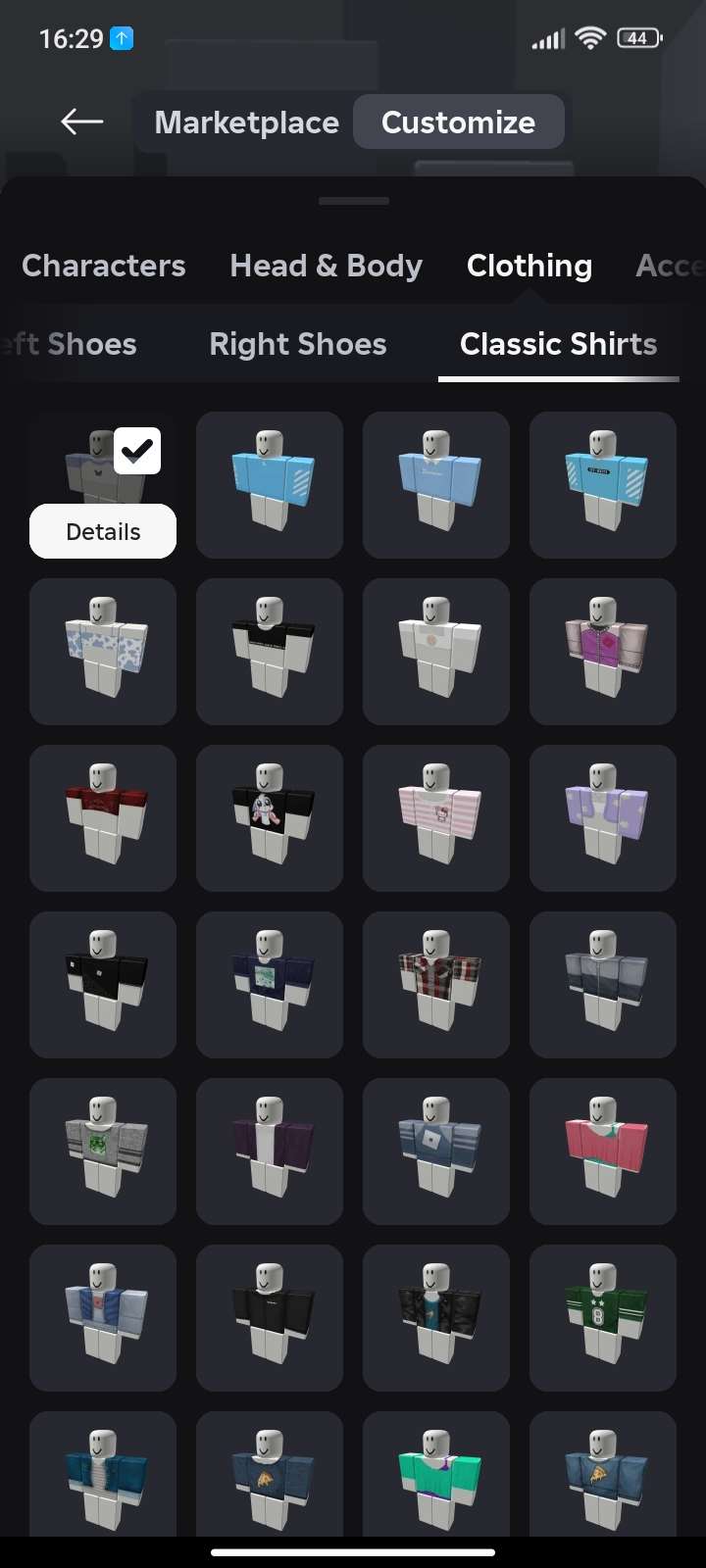 Скриншоты к игре Roblox продажа аккаунта к игре Roblox