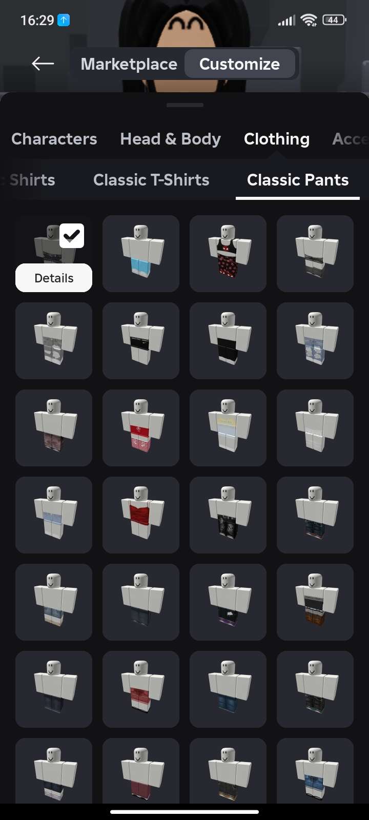 Скриншоты к игре Roblox продажа аккаунта к игре Roblox