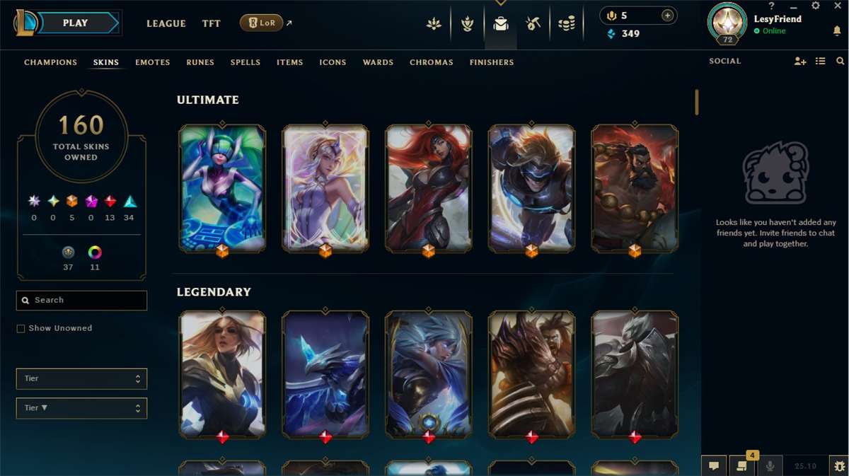 Скриншоты к игре League of Legends продажа аккаунта к игре League of Legends