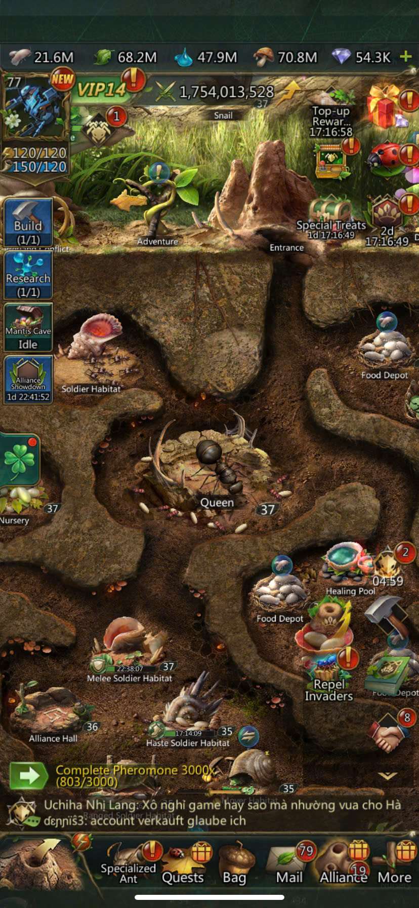 Скриншоты к игре Ant Legion продажа аккаунта к игре Ant Legion