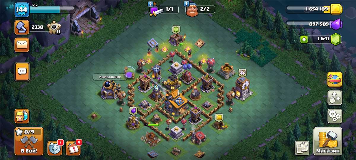 Скриншоты к игре Clash of Clans продажа аккаунта к игре Clash of Clans