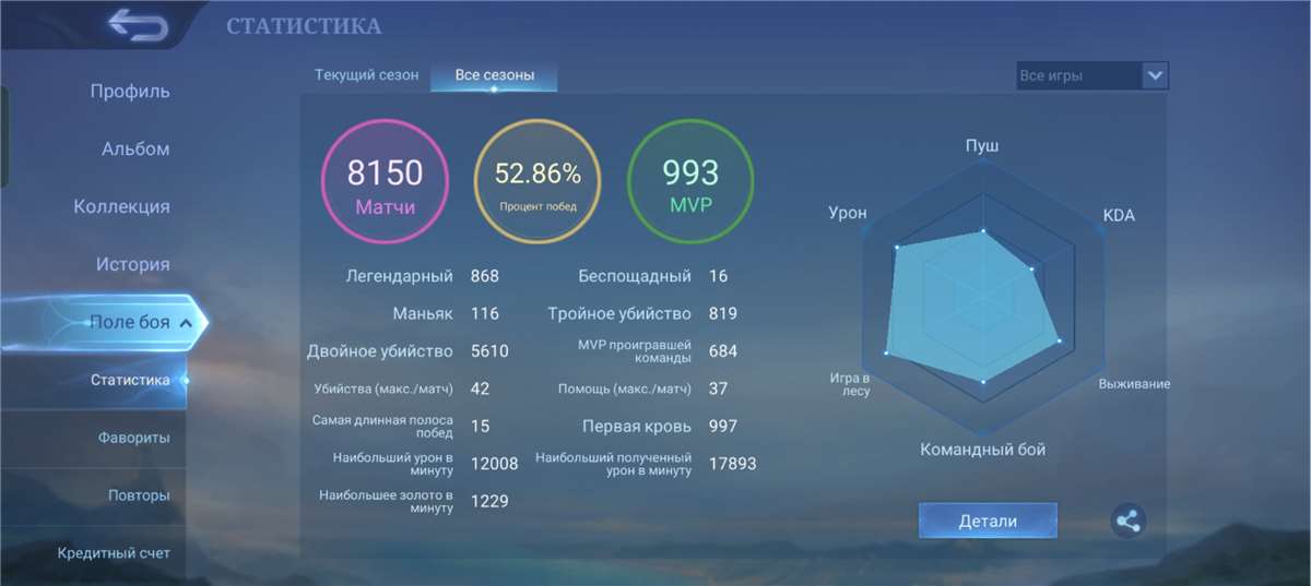 Скриншоты к игре Mobile Legends продажа аккаунта к игре Mobile Legends