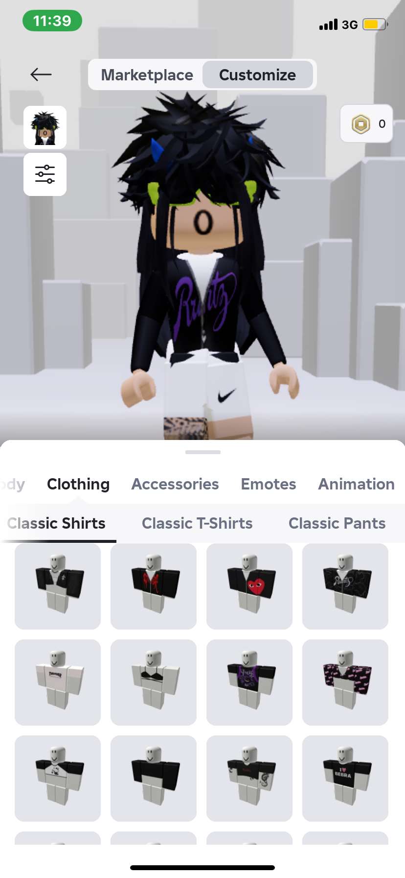 Скриншоты к игре Roblox продажа аккаунта к игре Roblox