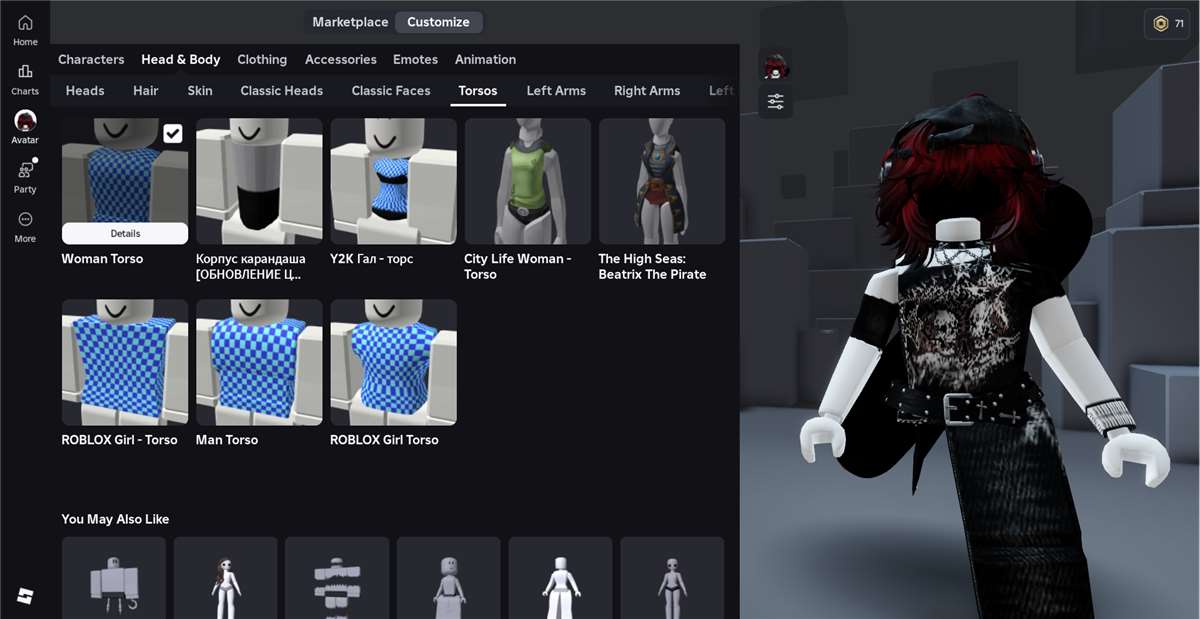 Скриншоты к игре Roblox продажа аккаунта к игре Roblox