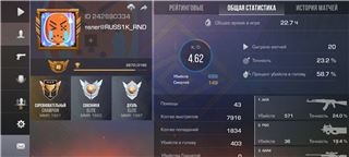 купить аккаунт Standoff 2
