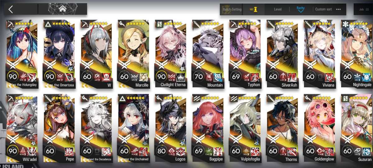 Скриншоты к игре Arknights продажа аккаунта к игре Arknights