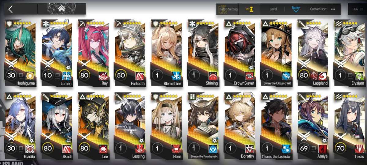 Скриншоты к игре Arknights продажа аккаунта к игре Arknights