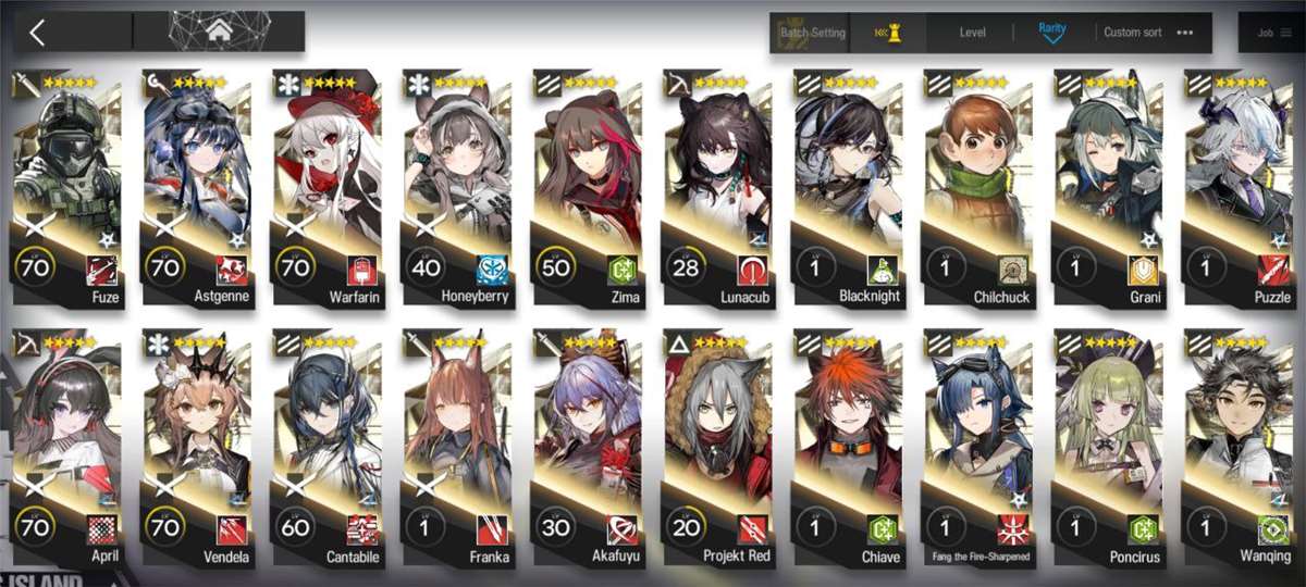 Скриншоты к игре Arknights продажа аккаунта к игре Arknights