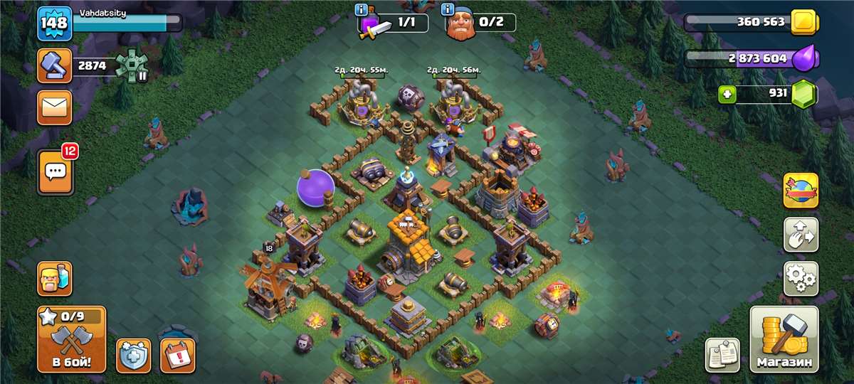 Скриншоты к игре Clash of Clans продажа аккаунта к игре Clash of Clans