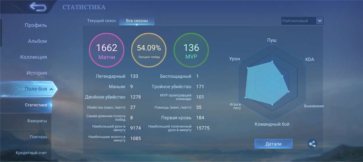 Скриншоты к игре Mobile Legends продажа аккаунта к игре Mobile Legends