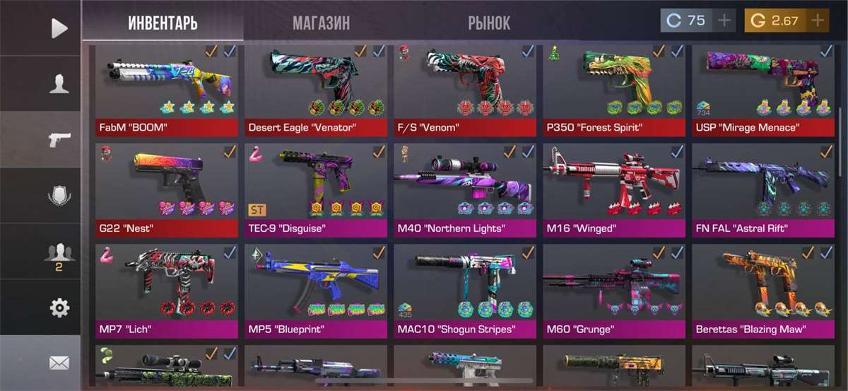 Скриншоты к игре Standoff 2 продажа аккаунта к игре Standoff 2