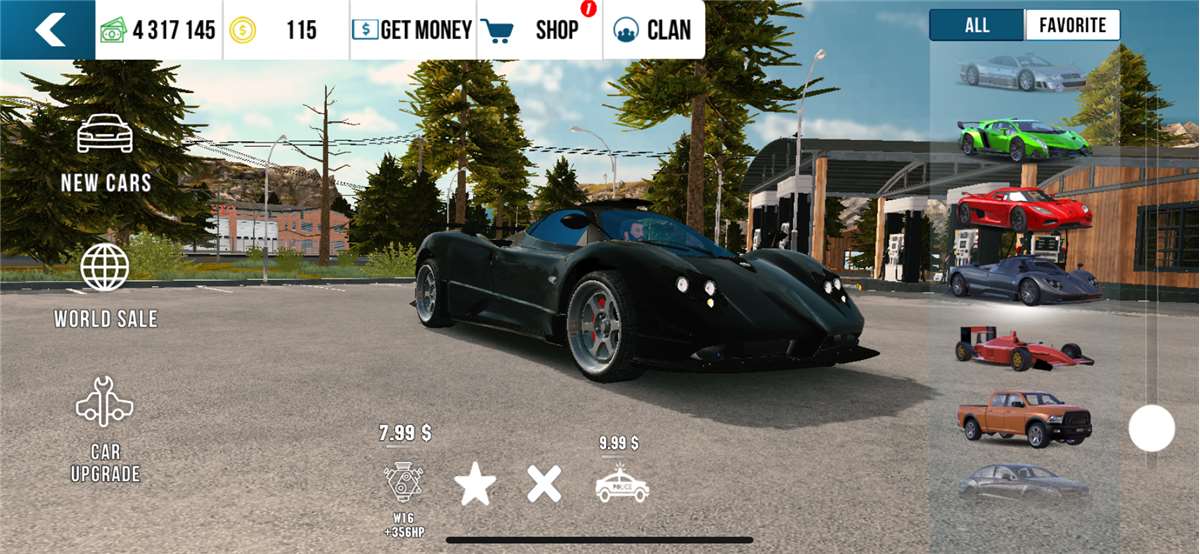 Скриншоты к игре Car Parking продажа аккаунта к игре Car Parking