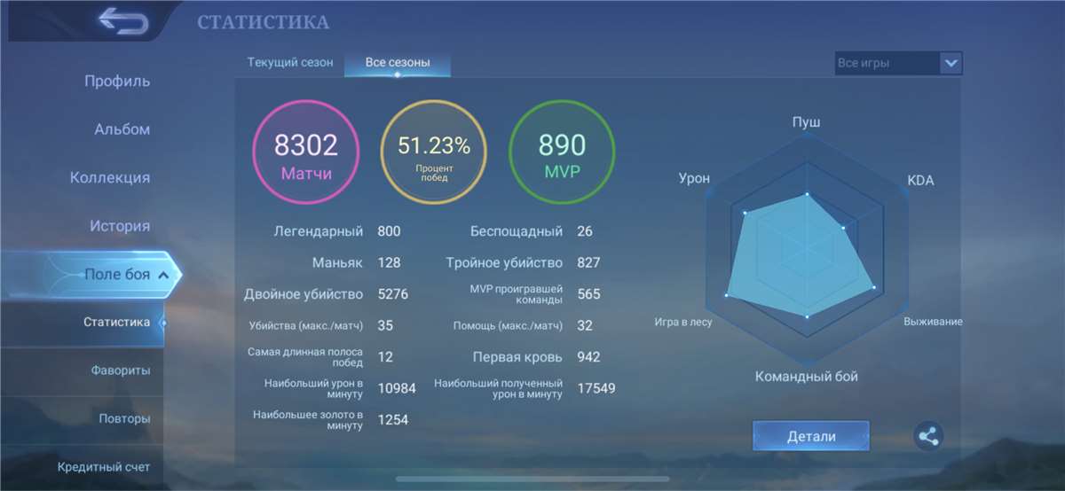 Скриншоты к игре Mobile Legends продажа аккаунта к игре Mobile Legends