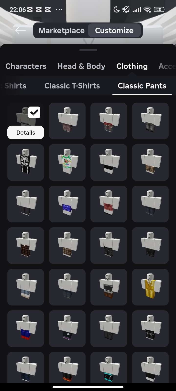 Скриншоты к игре Roblox продажа аккаунта к игре Roblox