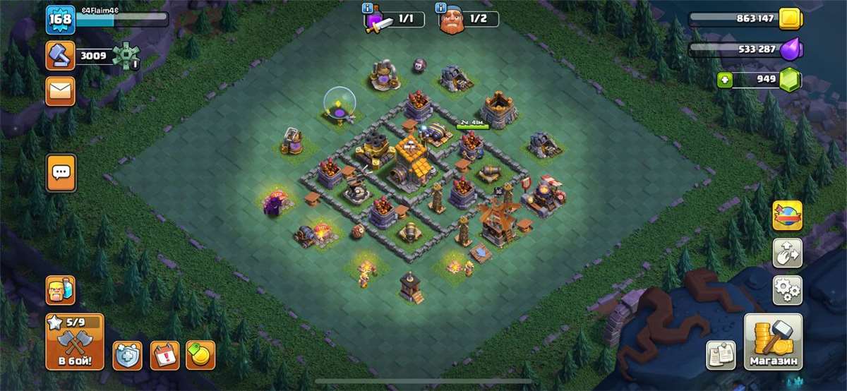 Скриншоты к игре Clash of Clans продажа аккаунта к игре Clash of Clans
