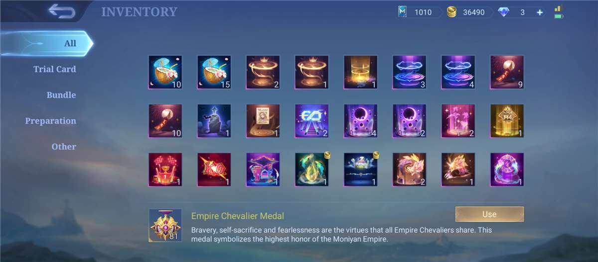 Скриншоты к игре Mobile Legends продажа аккаунта к игре Mobile Legends