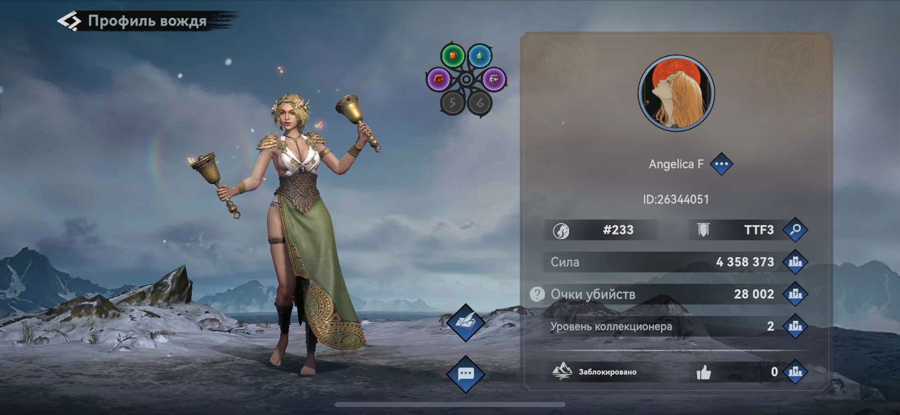продажа аккаунта к игре Viking Rise