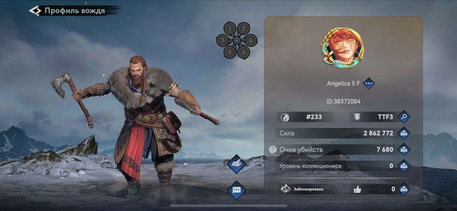 продажа аккаунта к игре Viking Rise