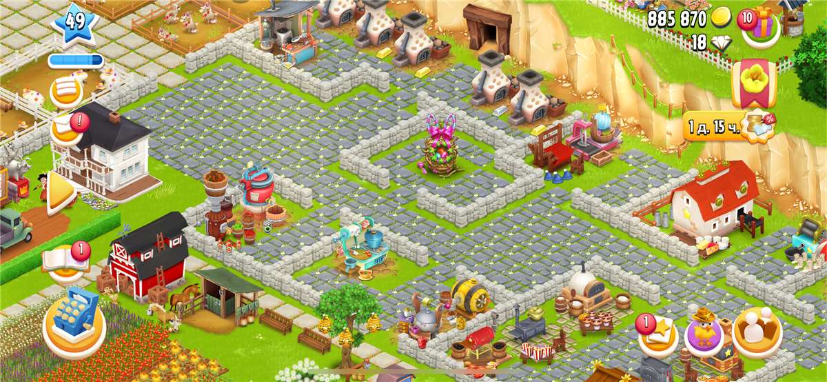 продажа аккаунта к игре Hay Day