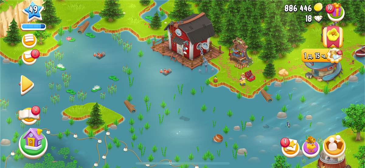 продажа аккаунта к игре Hay Day