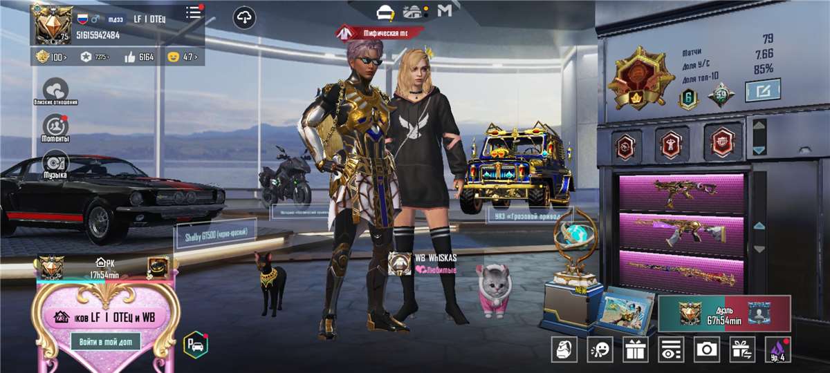 продажа аккаунта к игре PUBG MOBILE