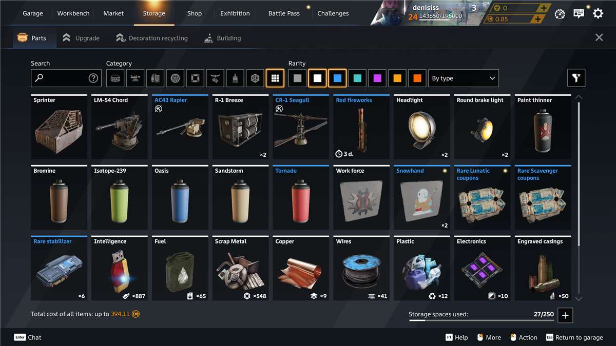 Скриншоты к игре Crossout продажа аккаунта к игре Crossout